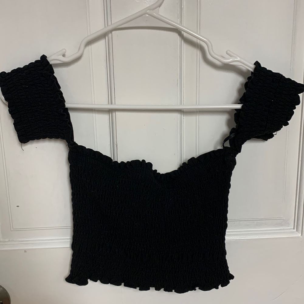 Size small. Crop top. Garage brand